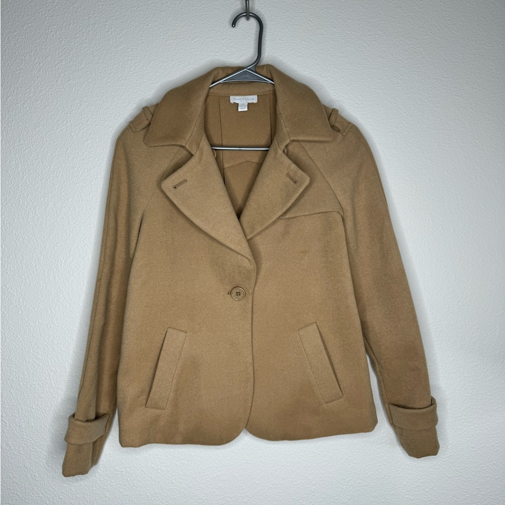 Charter club tan coat